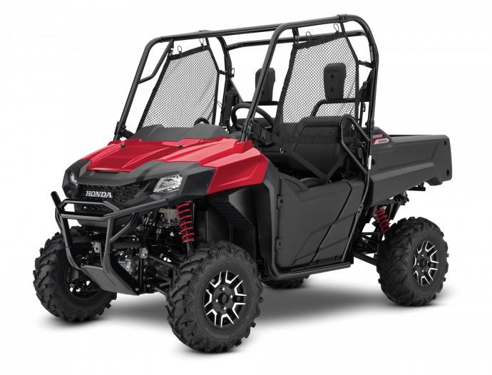 2021 Honda Pioneer 700-2 Deluxe Pearl Reaper Red