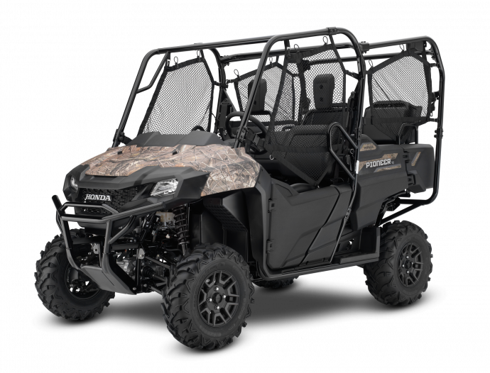 2021 Honda Pioneer 700-4 Deluxe Phantom Camo